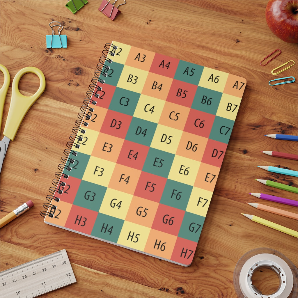 Wirobound Softcover Notebook, A5