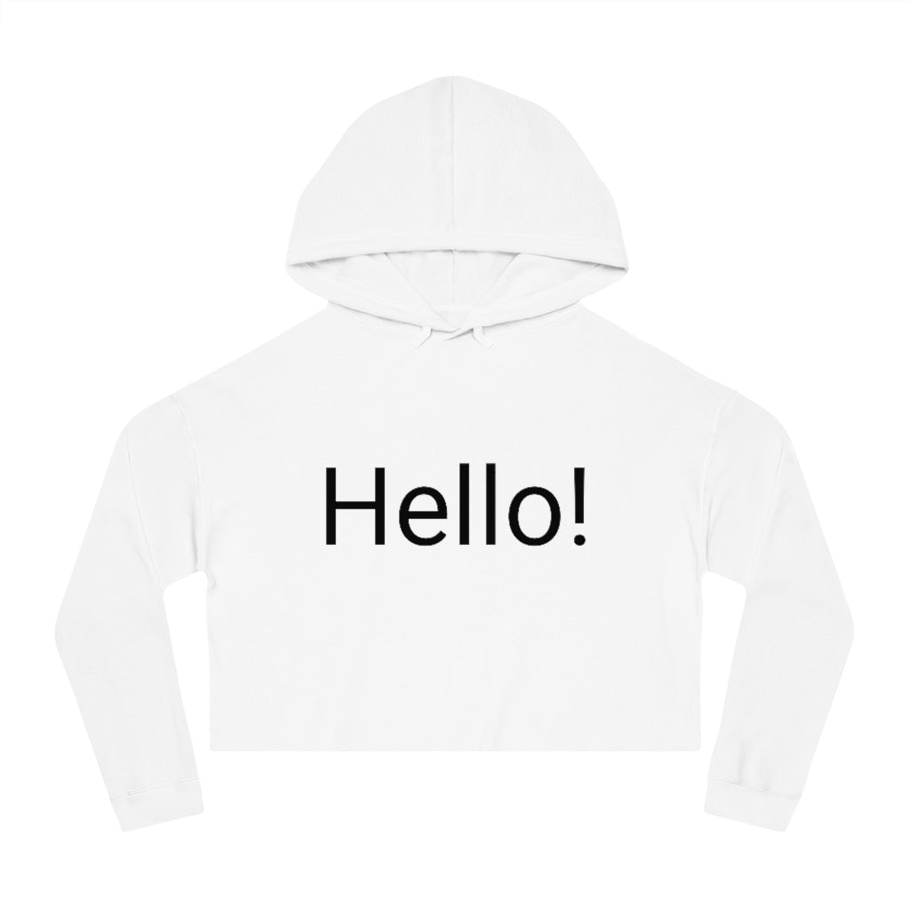 Women’s Cropped Hooded Sweatshirt