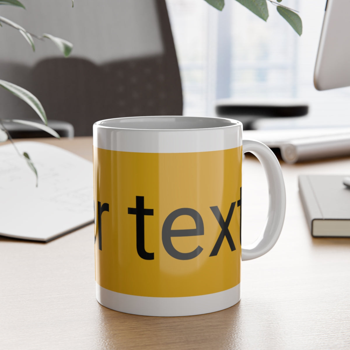 White Ceramic Mug, 11oz