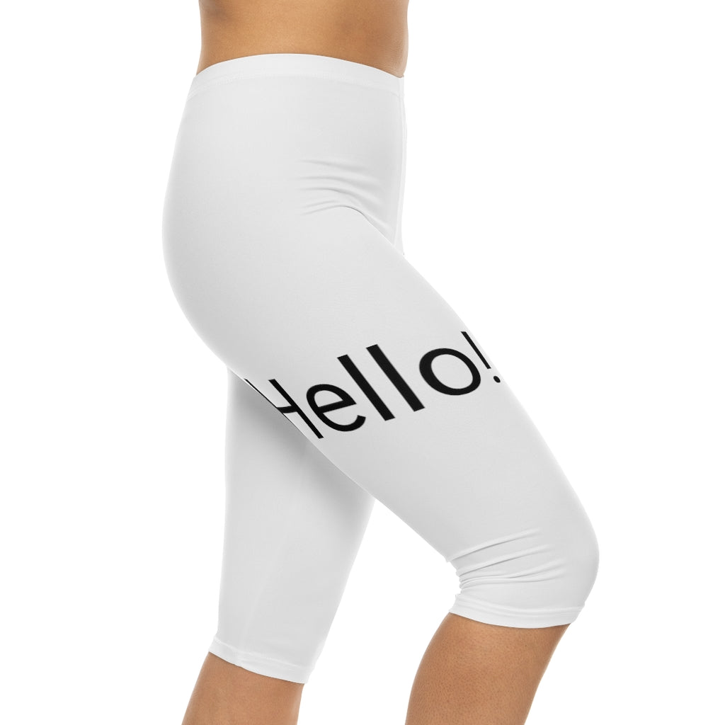 Women’s Capri Leggings (AOP)
