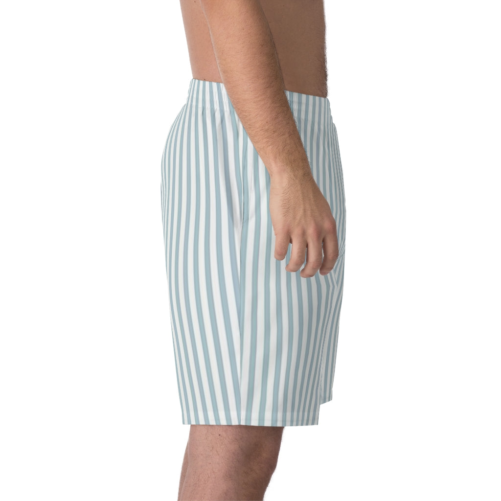 Men's Elastic Beach Shorts (AOP)