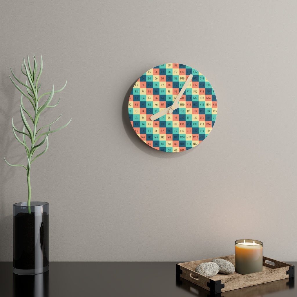 Wooden Wall Clock