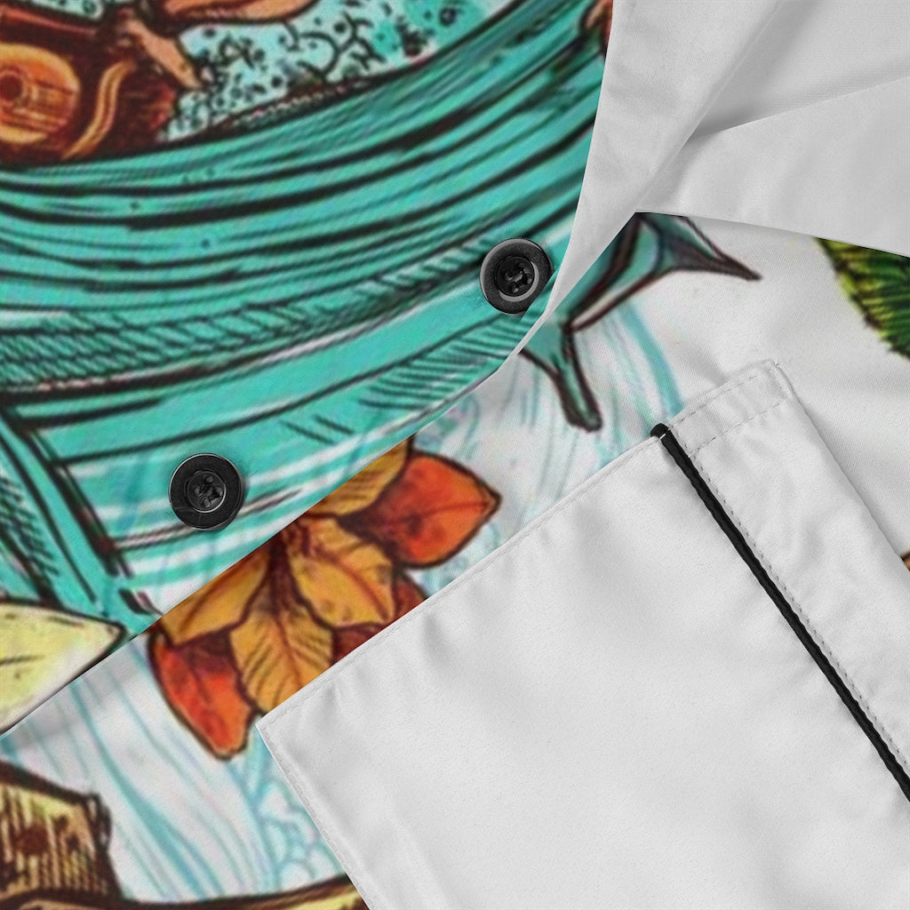 Women's Satin Pajamas (AOP)