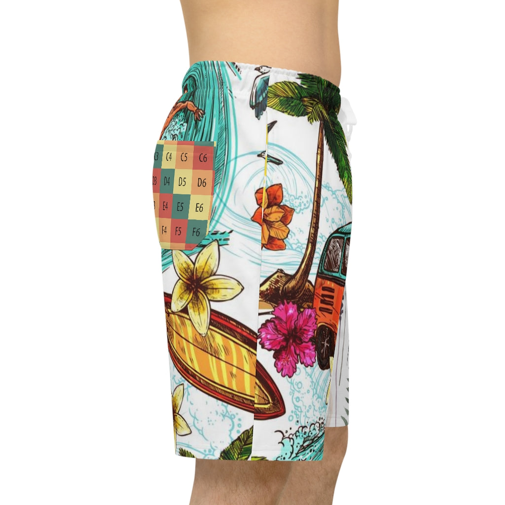 Athletic Long Shorts (AOP)