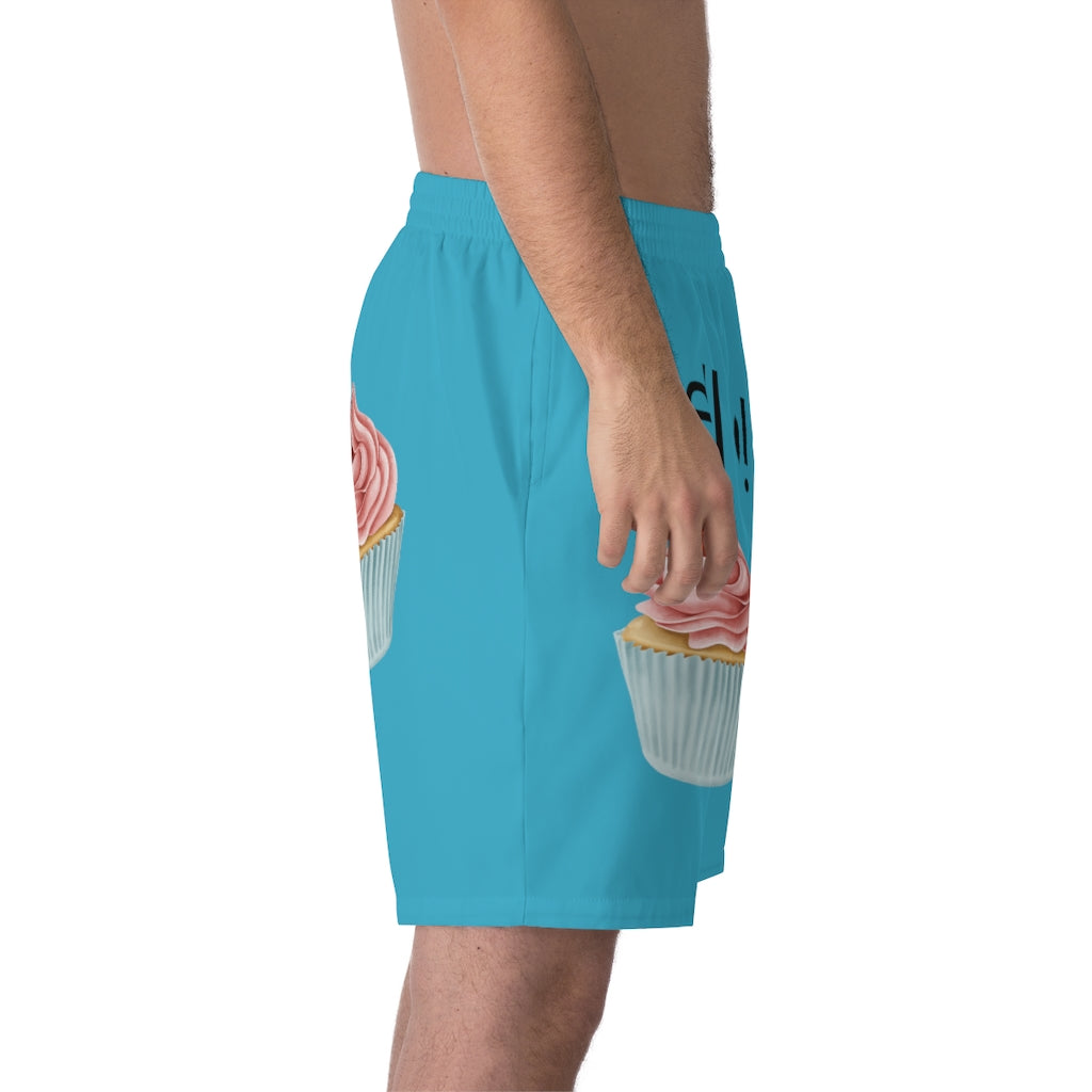 Men's Elastic Beach Shorts (AOP)
