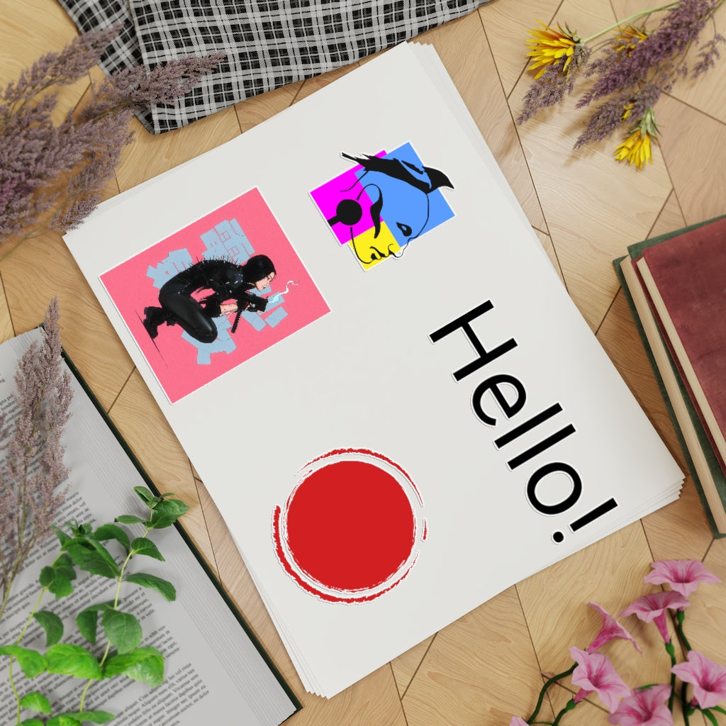 Sticker Sheet Bundle, 5pcs