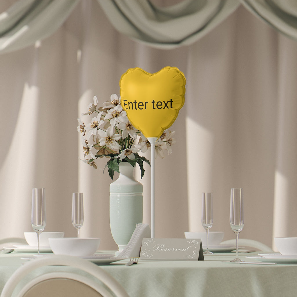 Balloon (Round, Heart-Shaped)