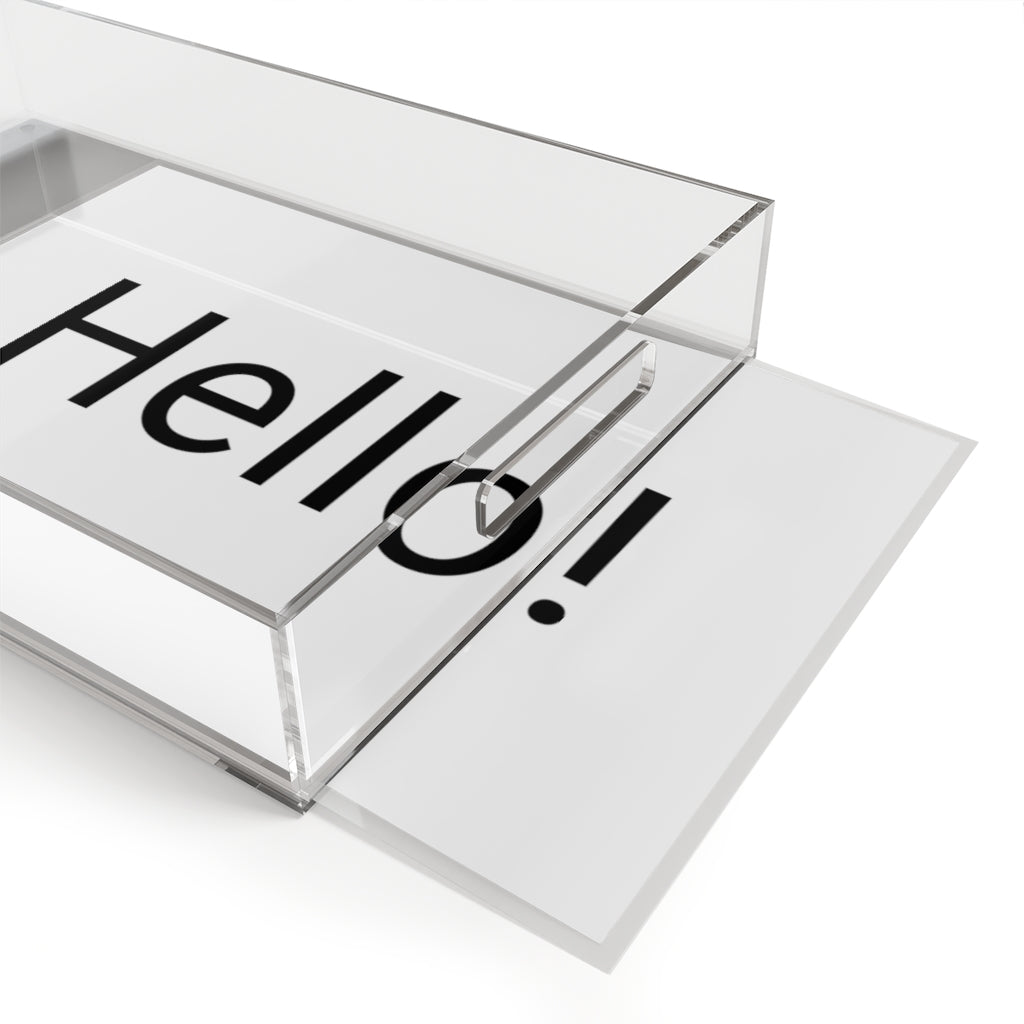 Acrylic Serving Tray