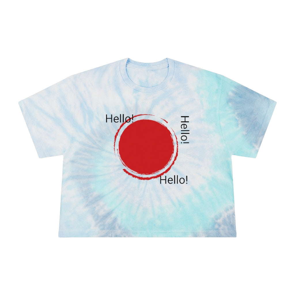 Women's Tie-Dye Crop Tee