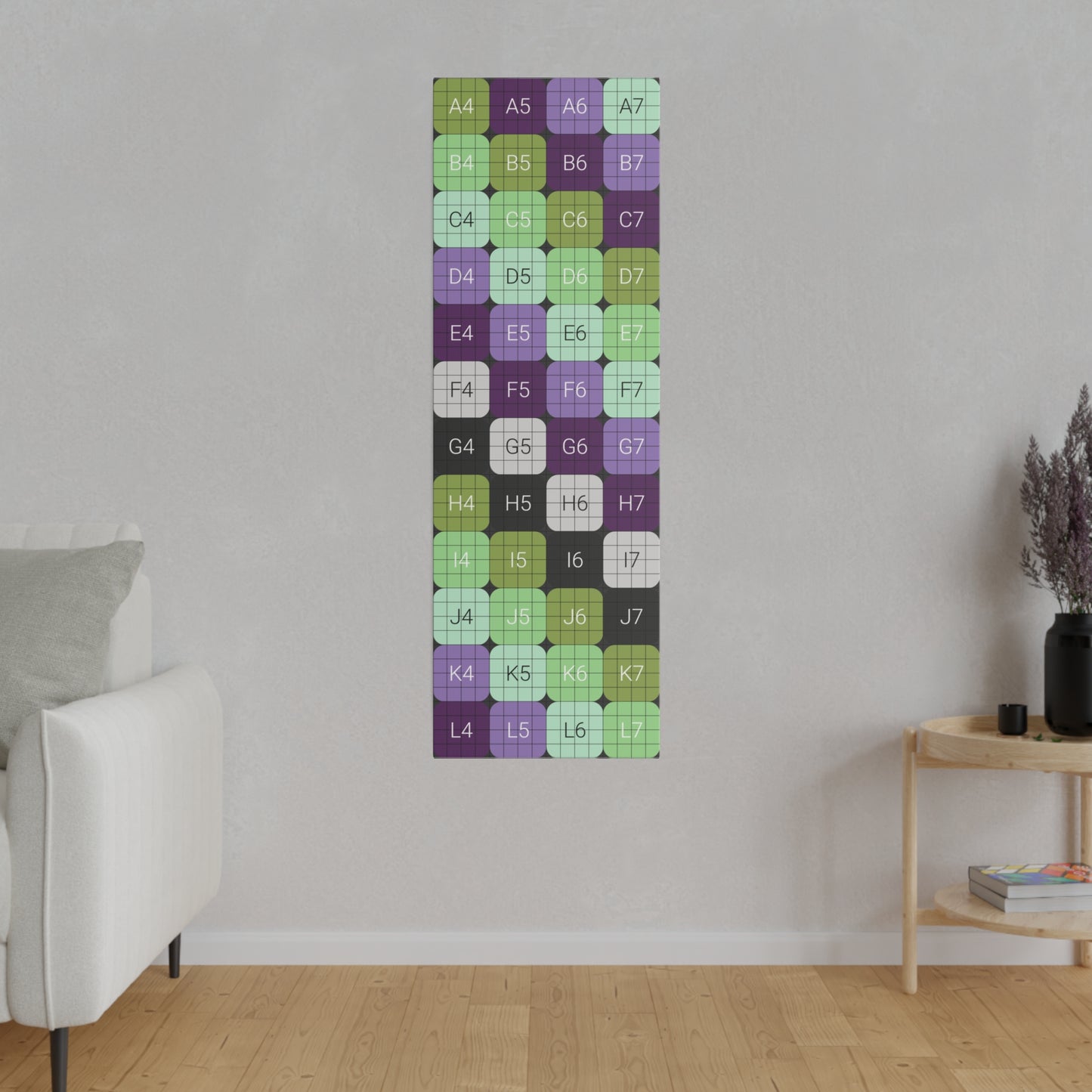 Matte Canvas, Stretched, 0.75"