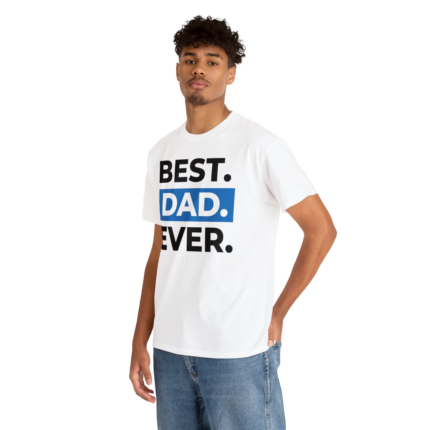 Best Dad Ever Cotton Tee
