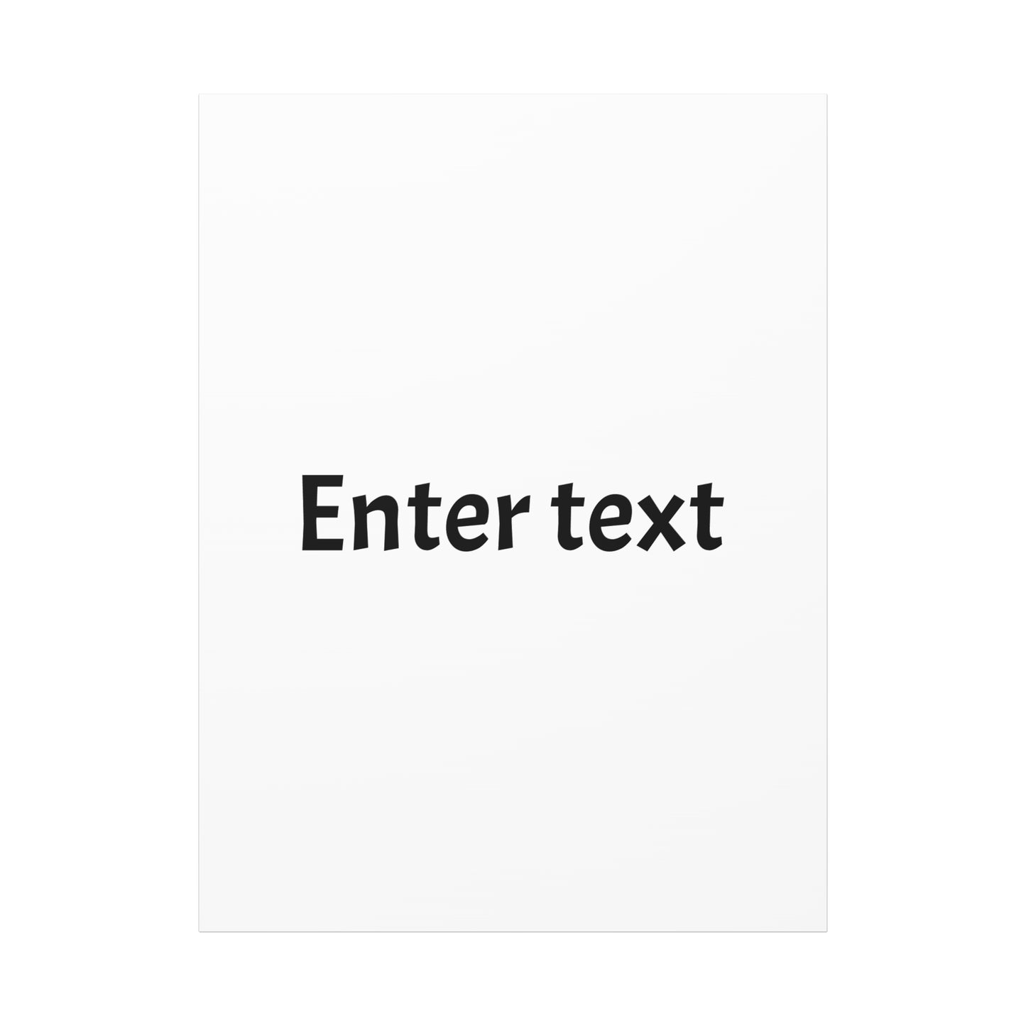 Matte Canvas, Stretched, 1.25"