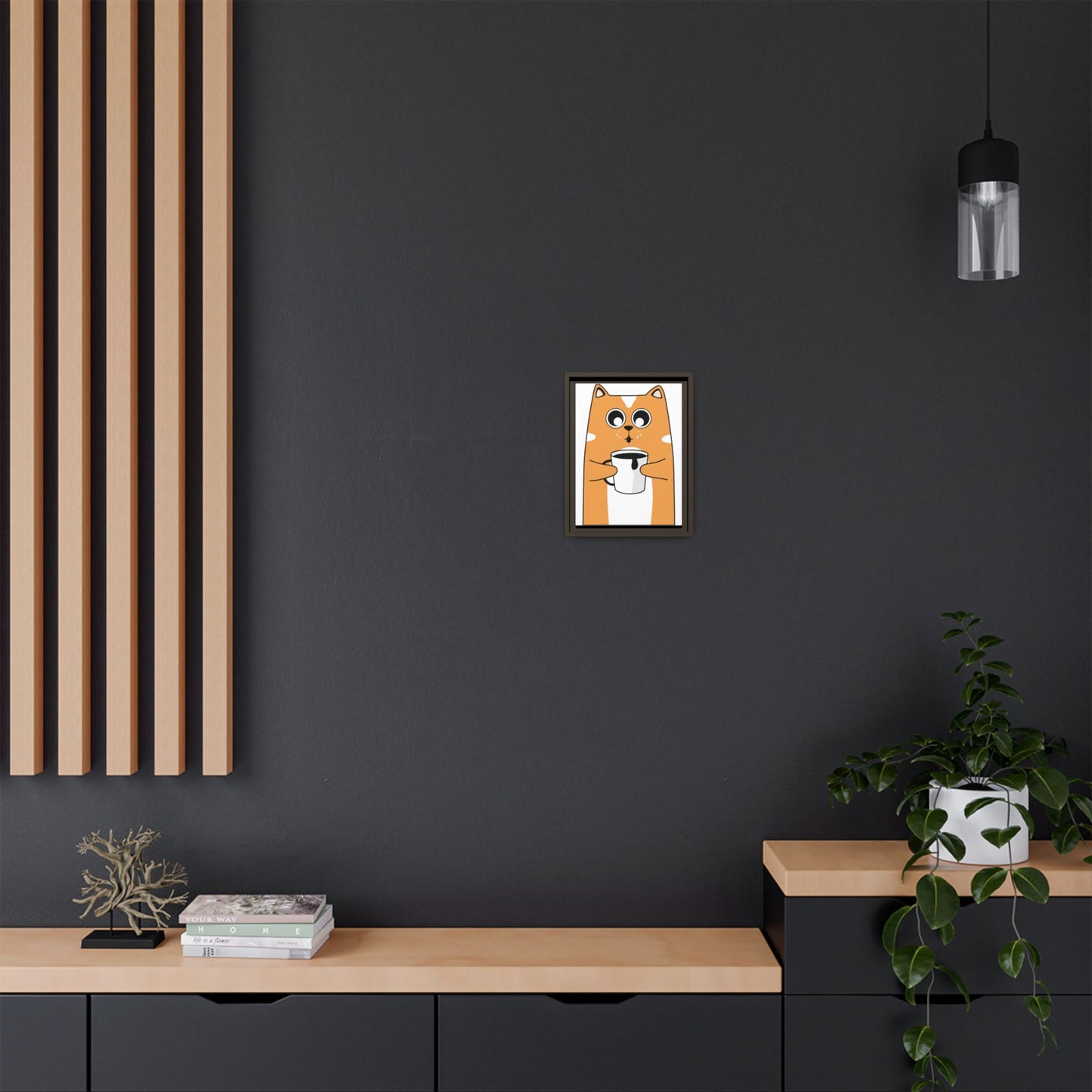 Matte Canvas, Framed (Multi-color) - TI-64772