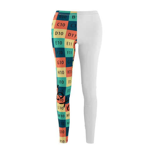 Women's Mid-rise Casual Leggings (AOP)