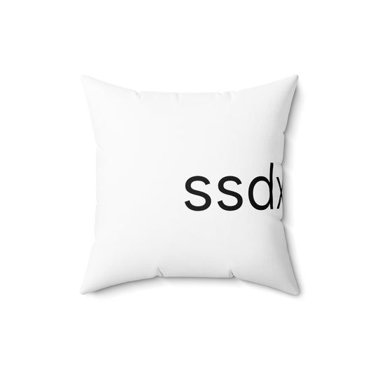 Spun Polyester Square Pillow