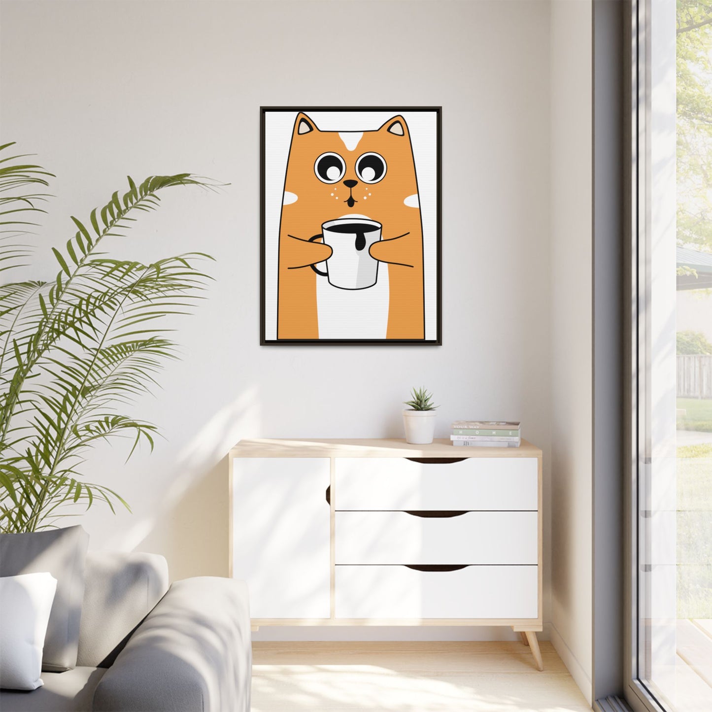 Matte Canvas, Framed (Multi-color) - TI-64772