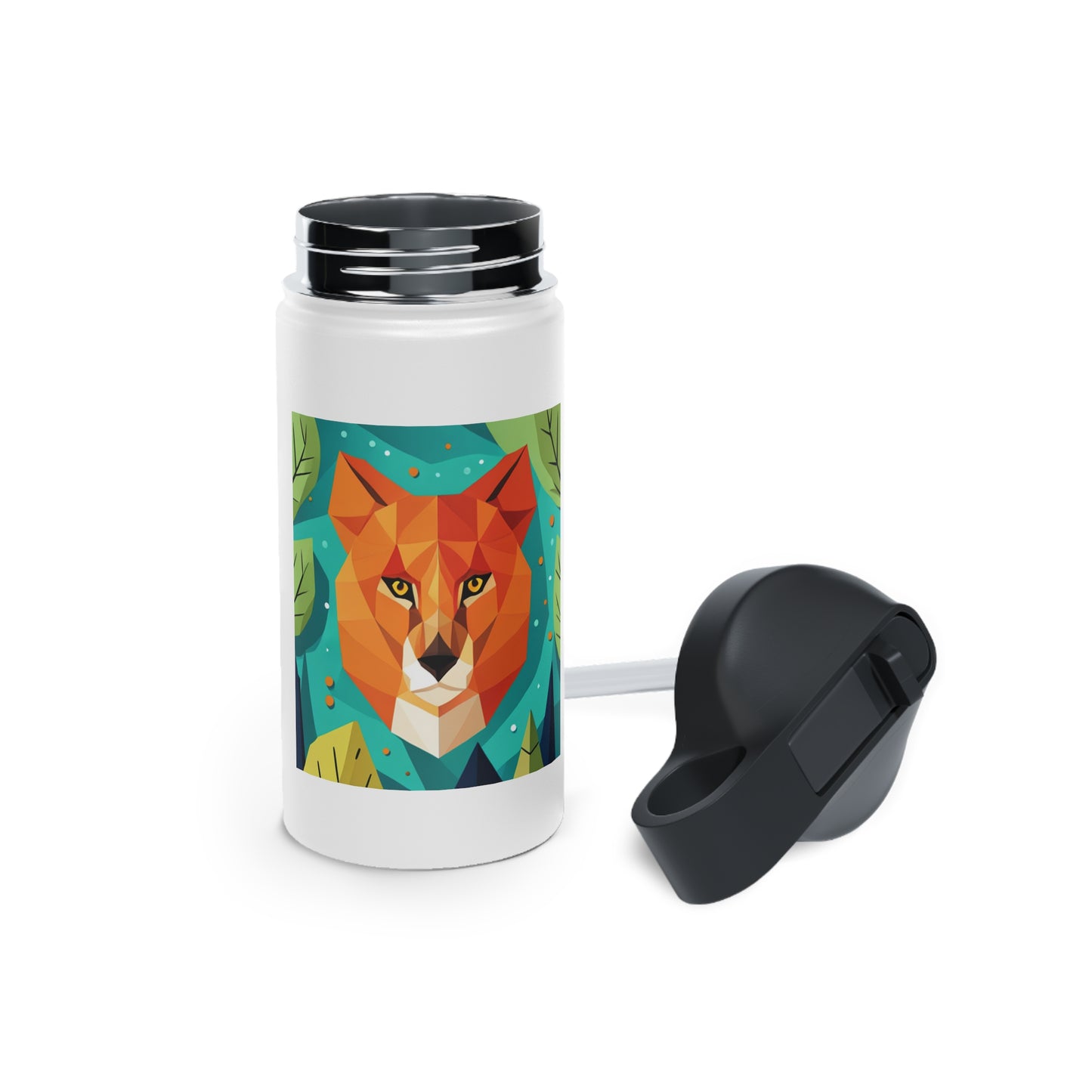 Stainless Steel Water Bottle, Standard Lid