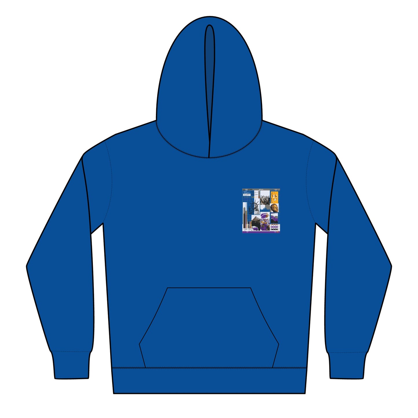 Youth Midweight Hoodie with Unique Graphic Design - Perfect for Everyday Wear