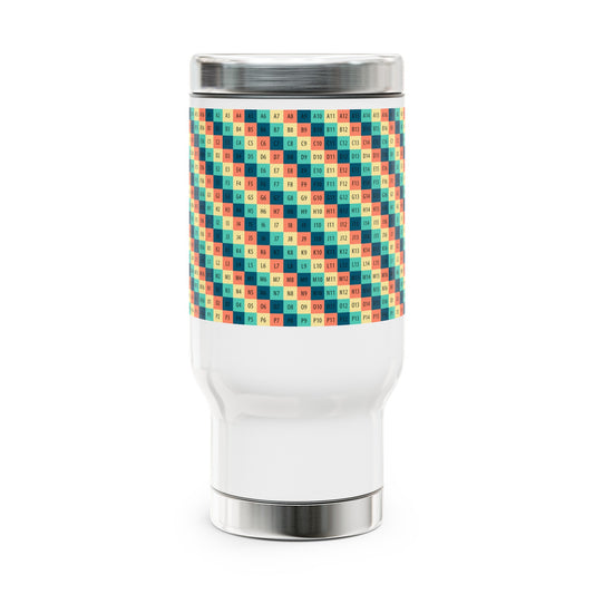 Stainless Steel Travel Mug with Handle, 14oz