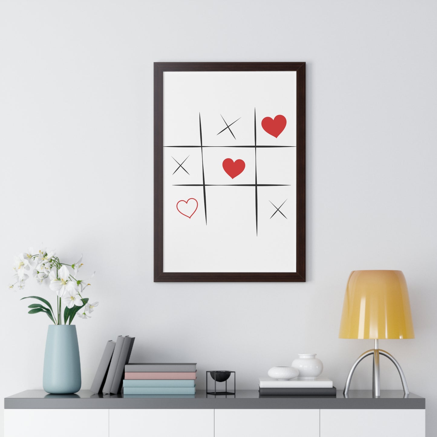 Framed Vertical Poster - TI-55711