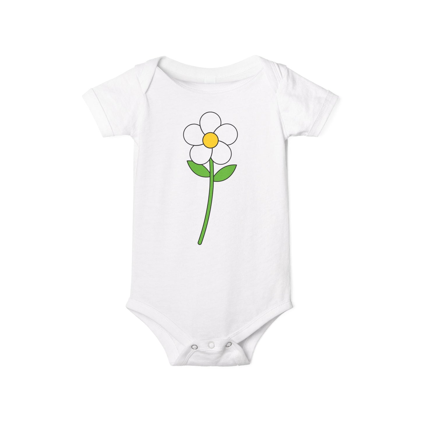 Floral Infant One Piece Bodysuit, Cute Baby Clothes, Spring Outfit, Newborn Gift, Baby Shower Present