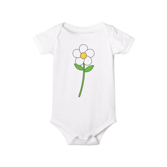 Floral Infant One Piece Bodysuit, Cute Baby Clothes, Spring Outfit, Newborn Gift, Baby Shower Present