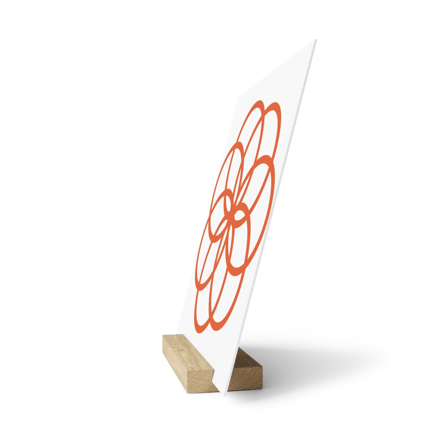 Decorative Gallery Board with Stand - Modern Art Display for Home & Office