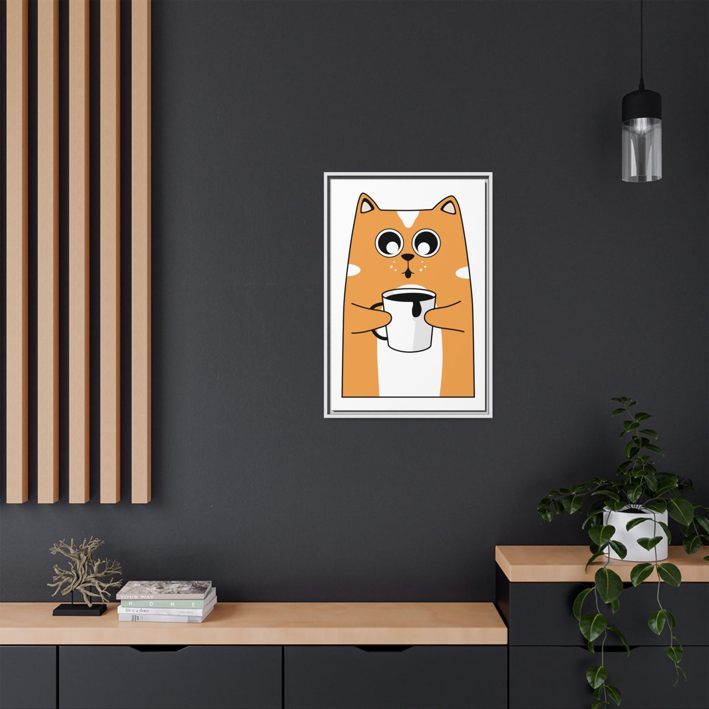 Matte Canvas, Framed (Multi-color) - TI-64772