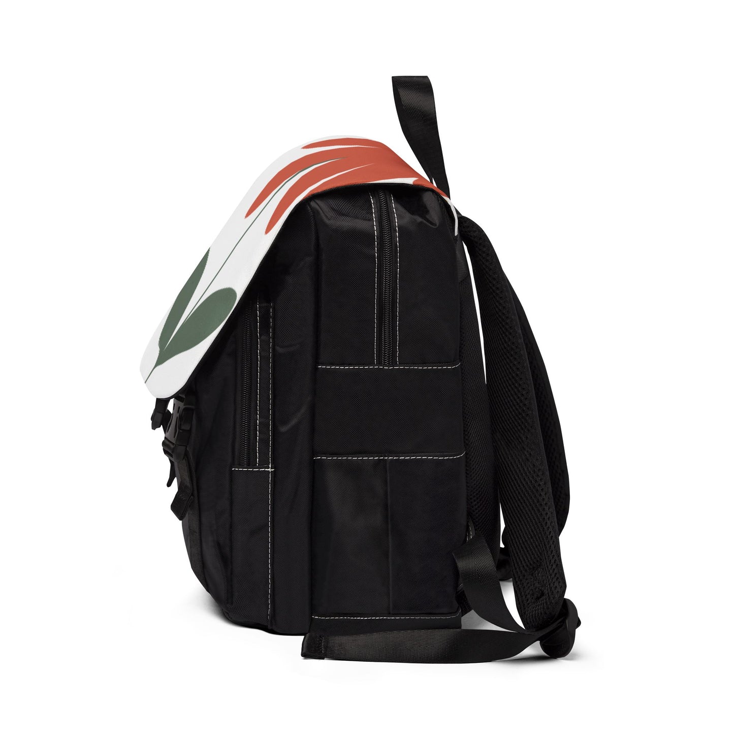 Floral Design Unisex Casual Shoulder Backpack - Stylish Everyday Bag