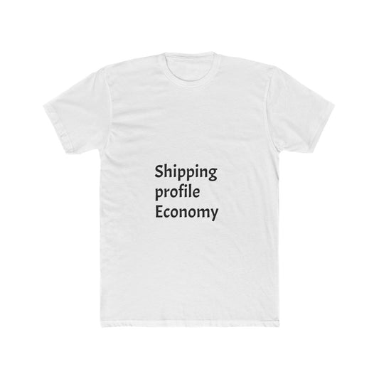 Unisex Cotton Crew Tee - Shipping Profile Economy Tee