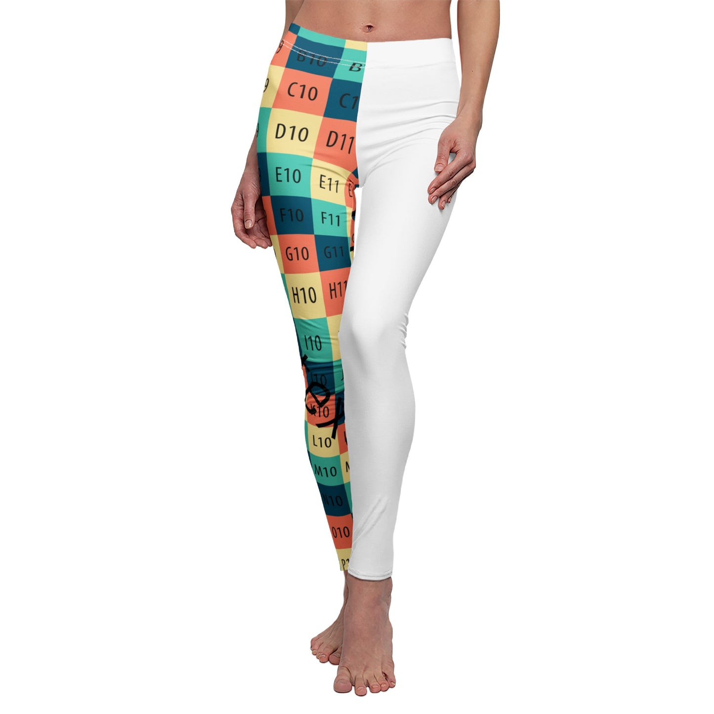 Women's Mid-rise Casual Leggings (AOP)