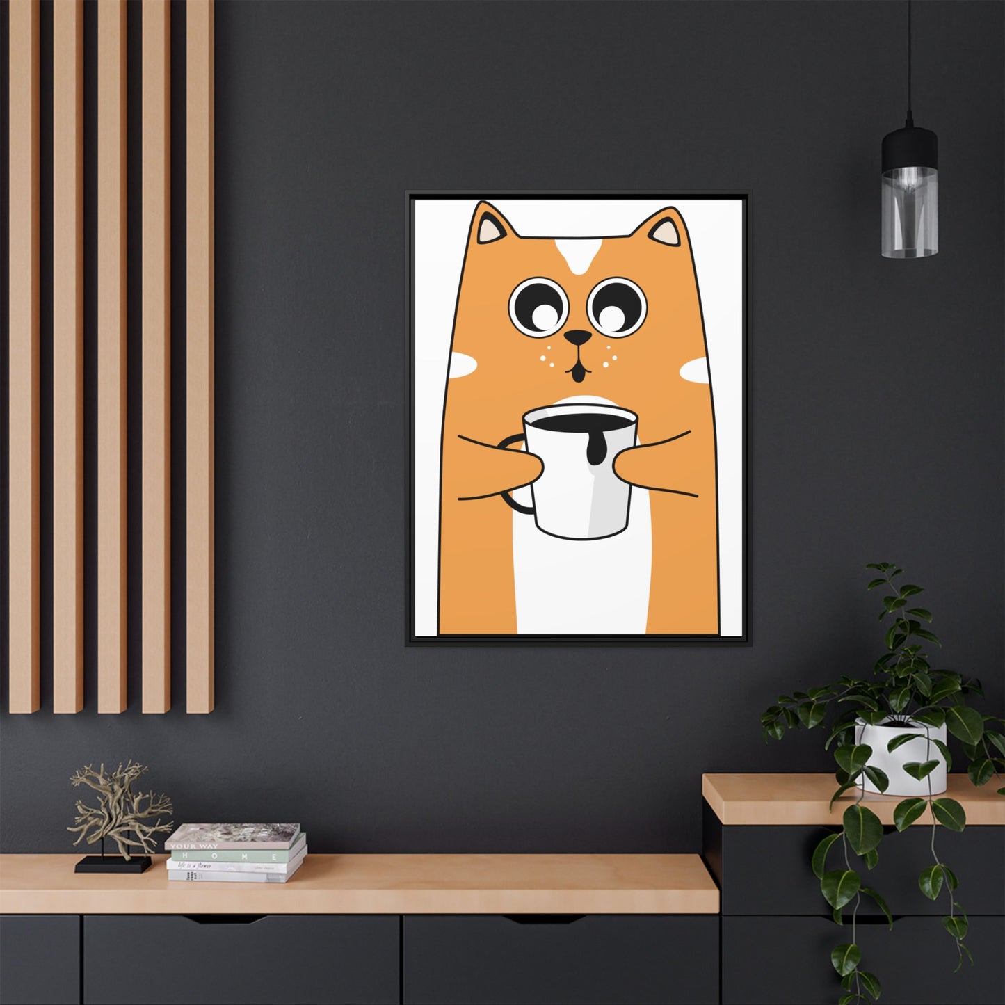 Matte Canvas, Framed (Multi-color) - TI-64772