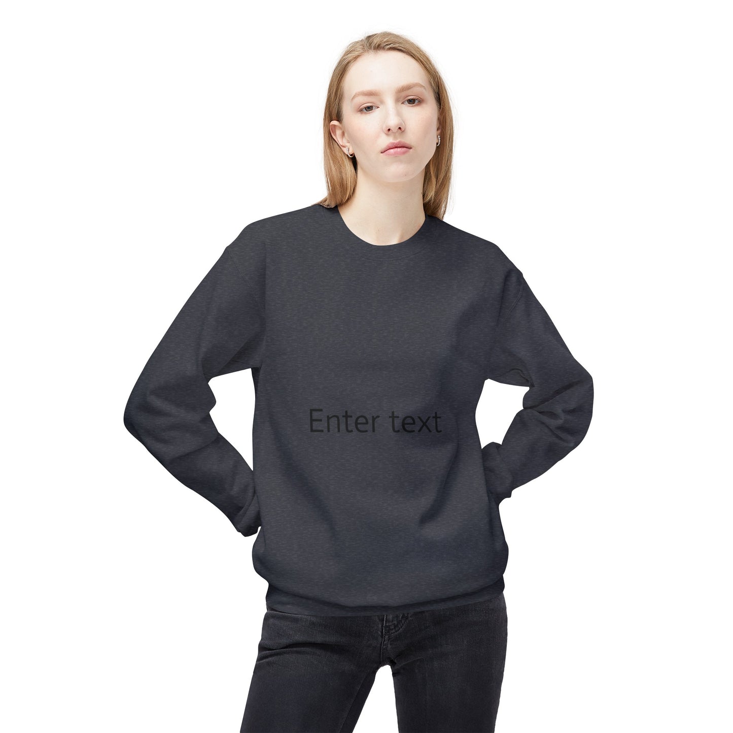Unisex Midweight Fleece Crewneck Sweatshirt