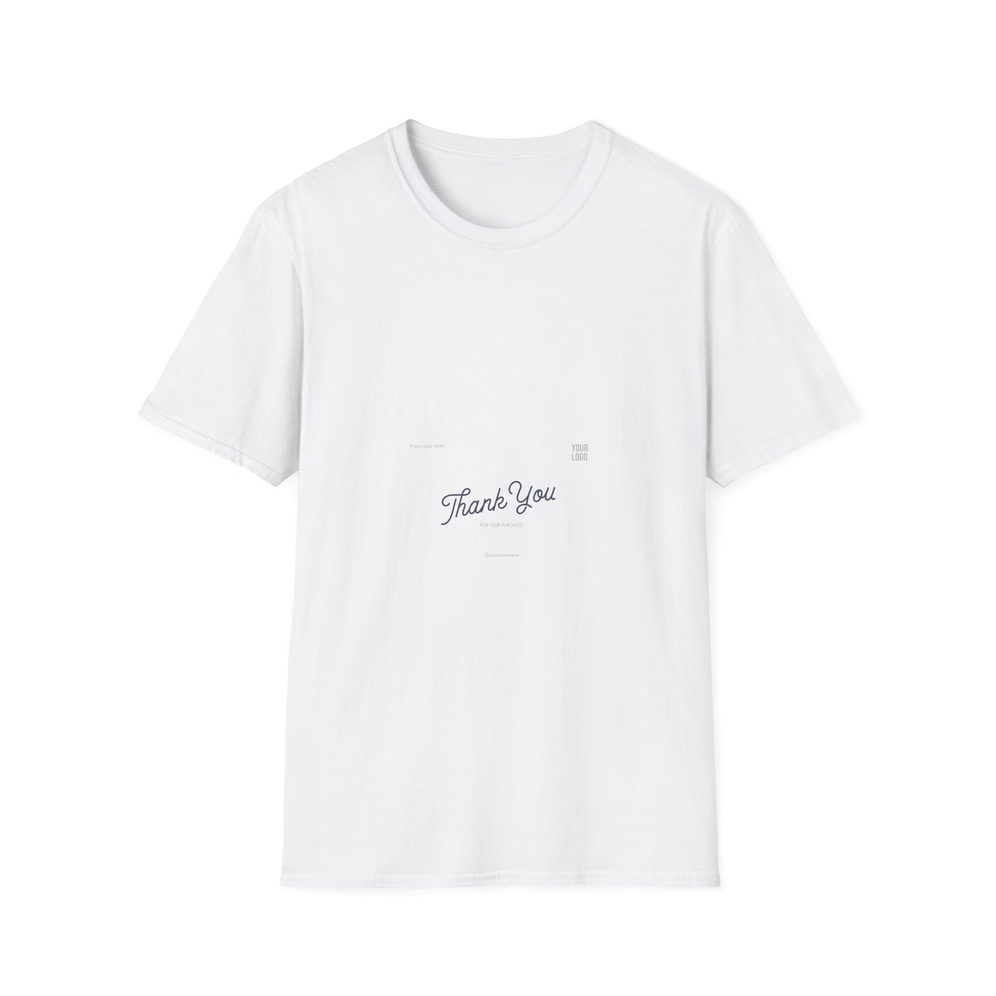 Thank You Unisex Softstyle T-Shirt - Casual Comfort for Everyday Wear