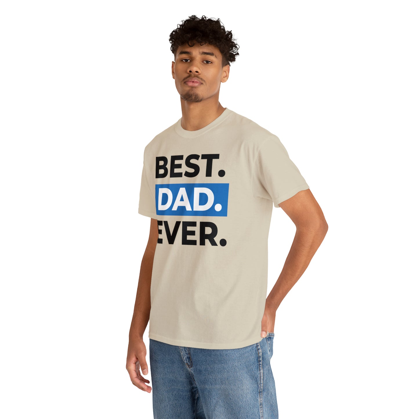 Best Dad Ever Cotton Tee