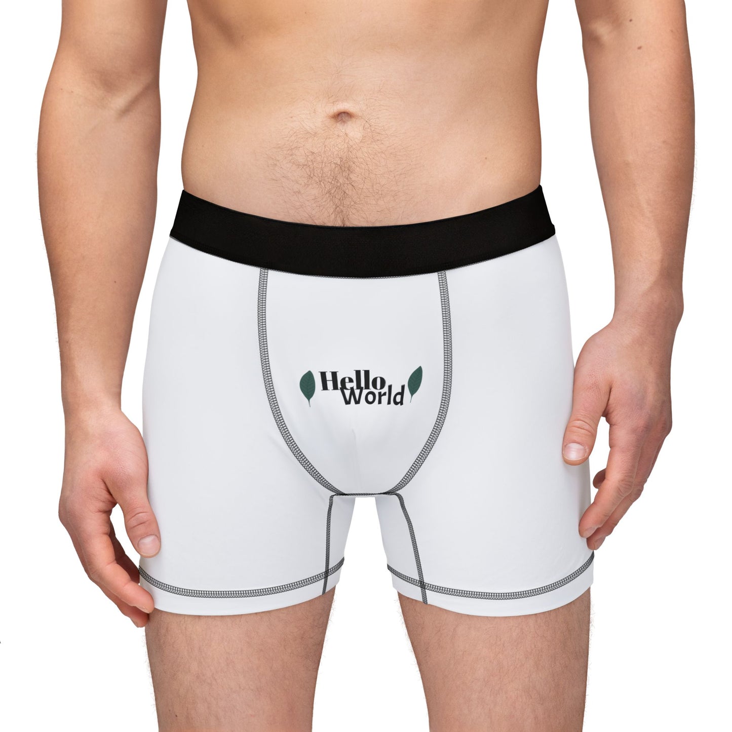 Hello World Men's Boxers - Comfortable and Stylish Underwear