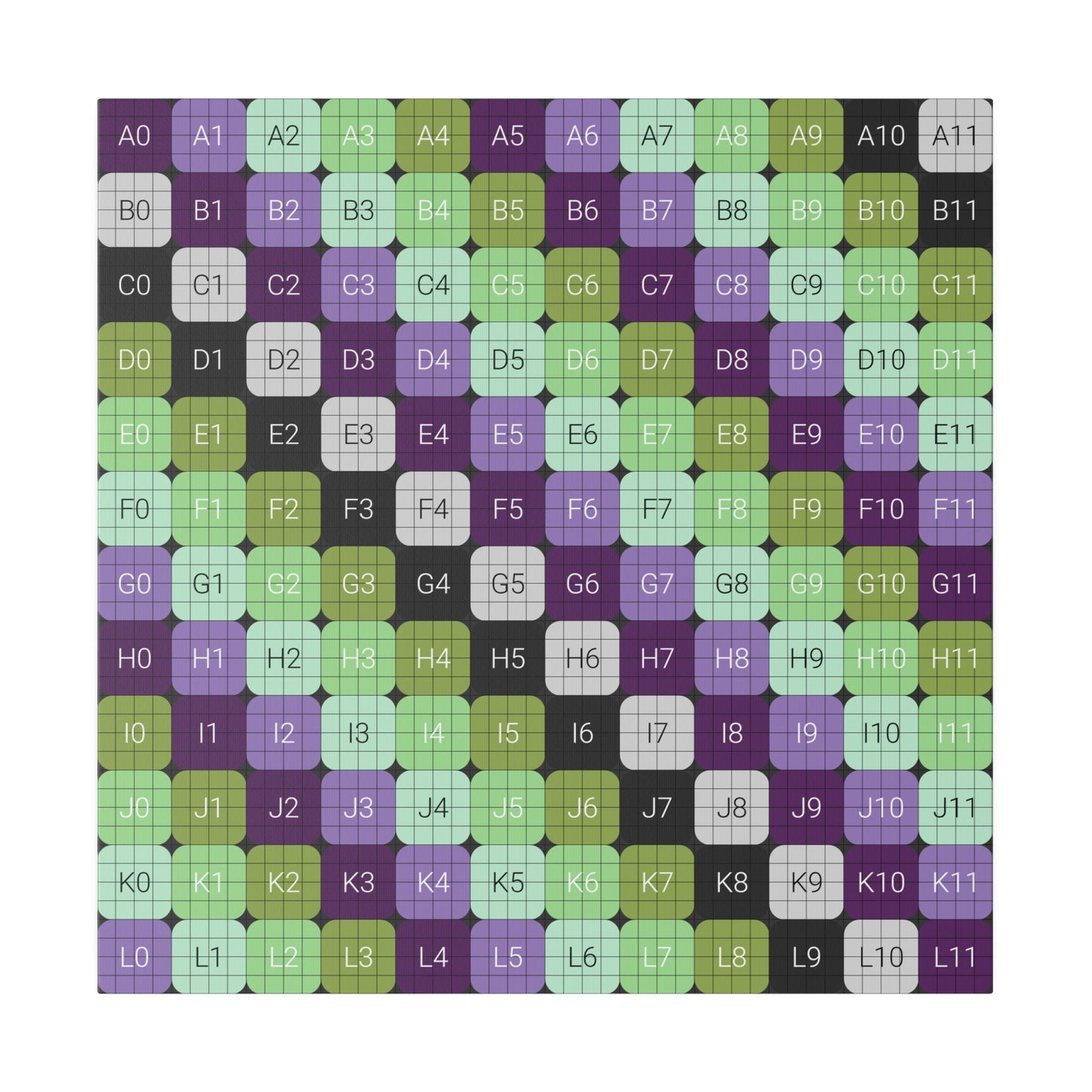 Matte Canvas, Stretched, 0.75"