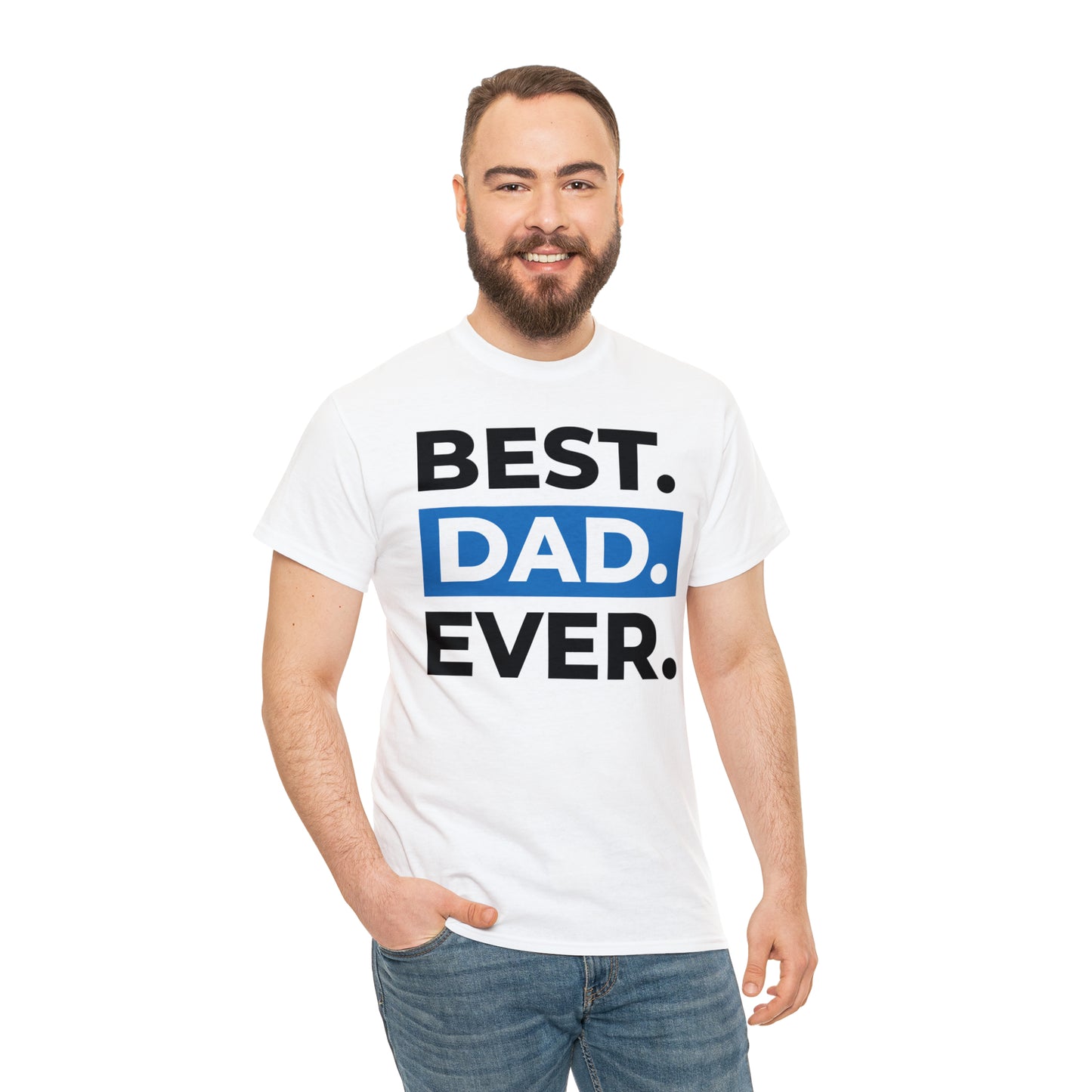Best Dad Ever Cotton Tee