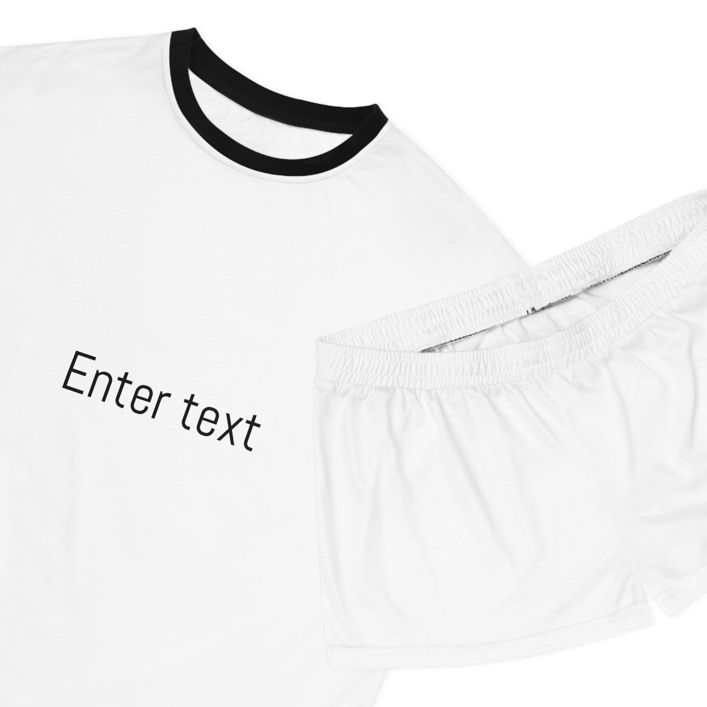 Customizable Women's Short Pajama Set - Comfortable Sleepwear