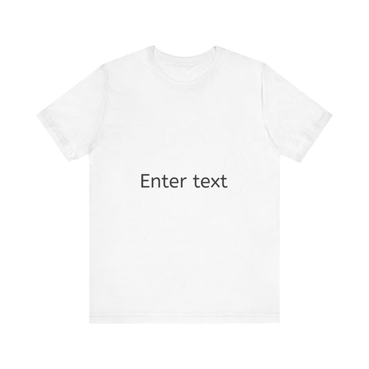 Unisex Jersey Short Sleeve Tee