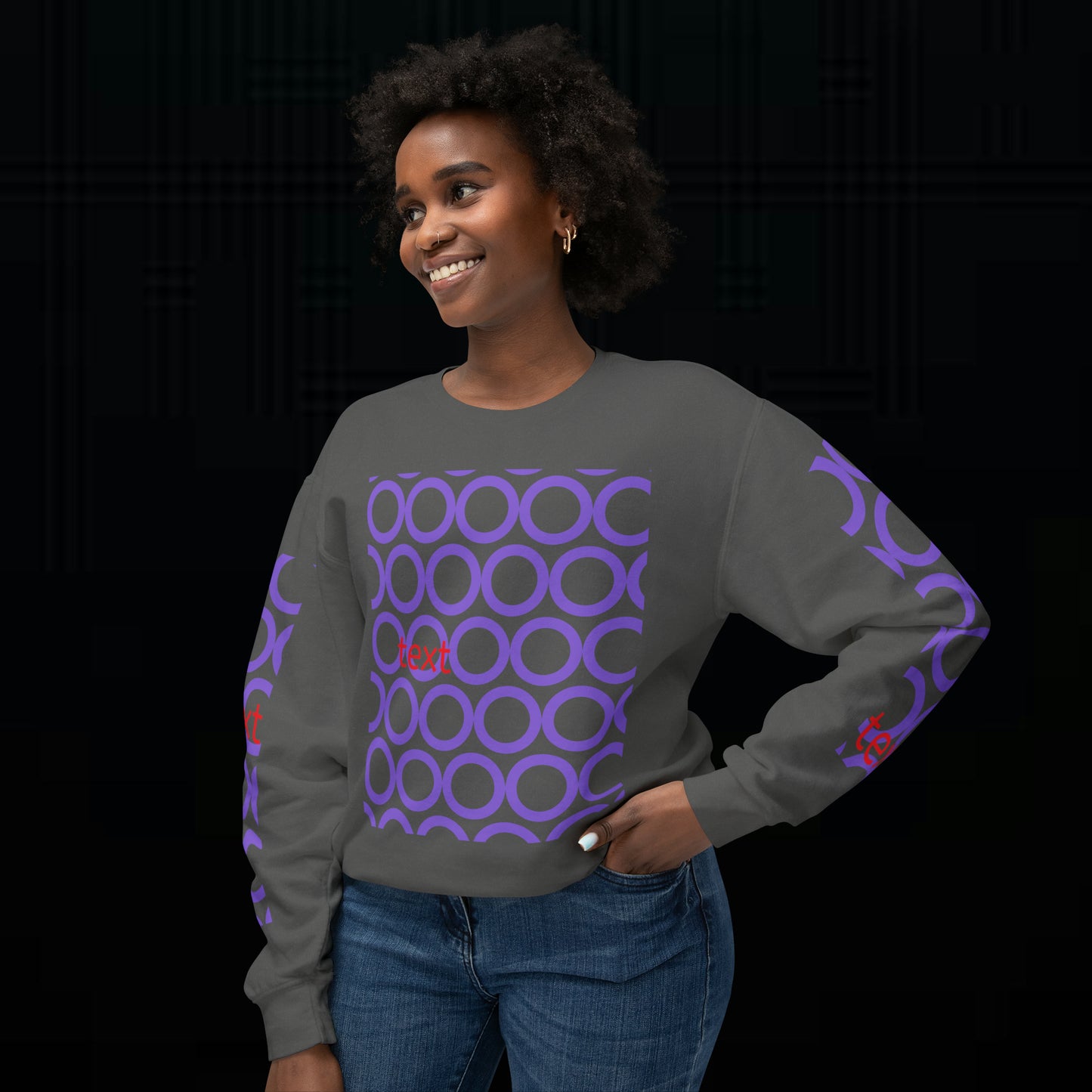 Unisex Lightweight Crewneck Sweatshirt