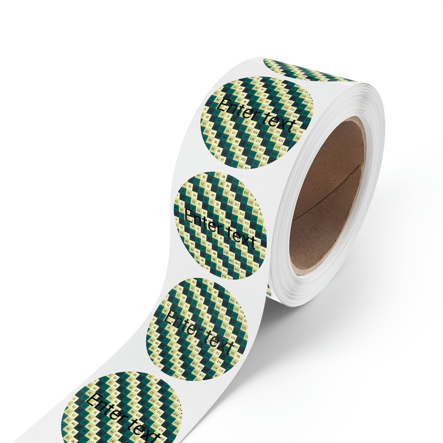 Round Sticker Label Roll
