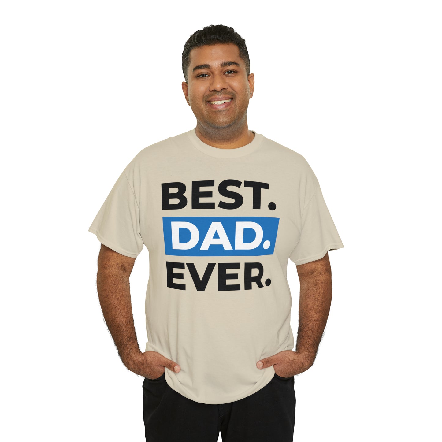 Best Dad Ever Cotton Tee