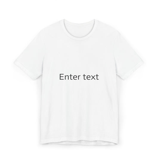 Unisex Jersey Short Sleeve Tee