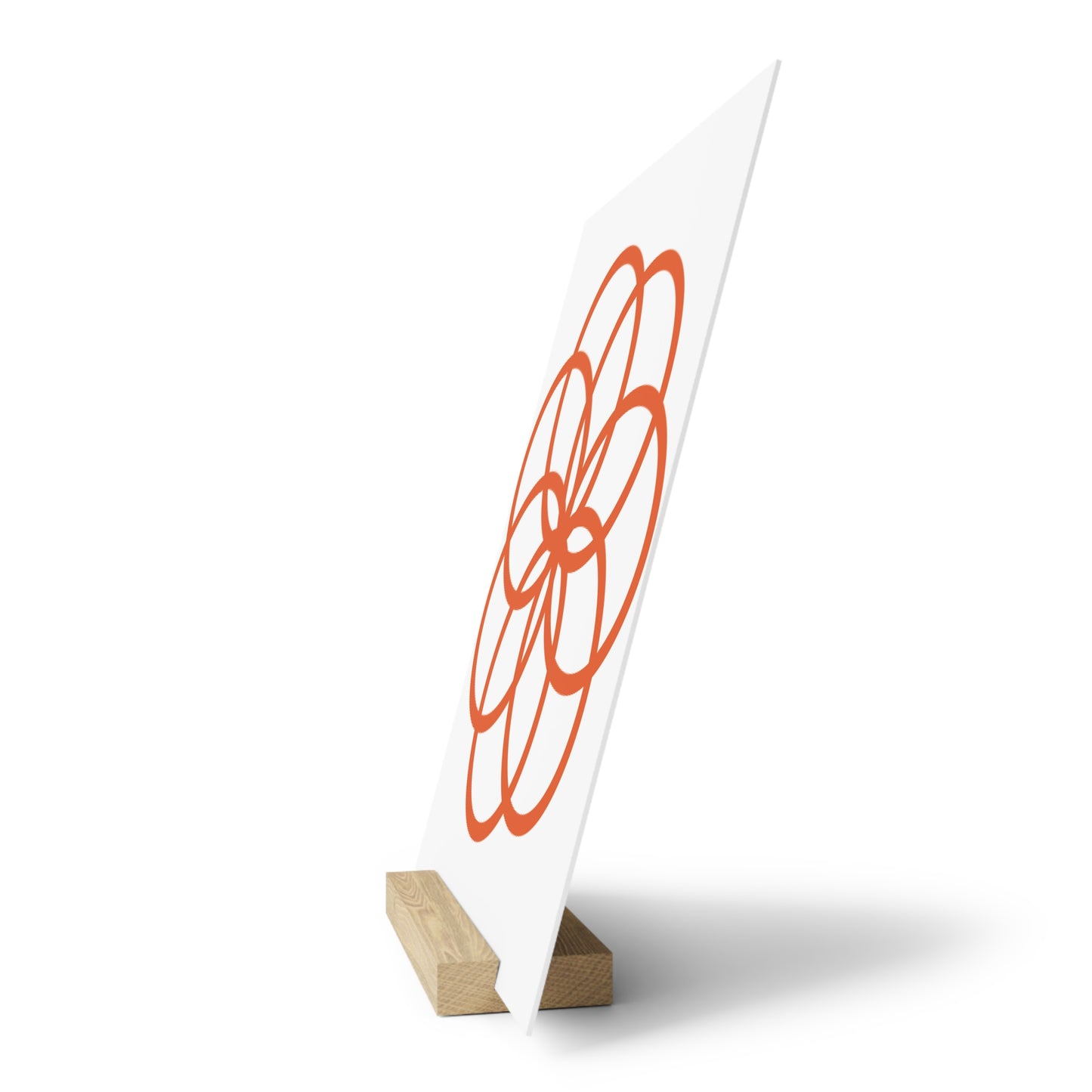 Decorative Gallery Board with Stand - Modern Art Display for Home & Office