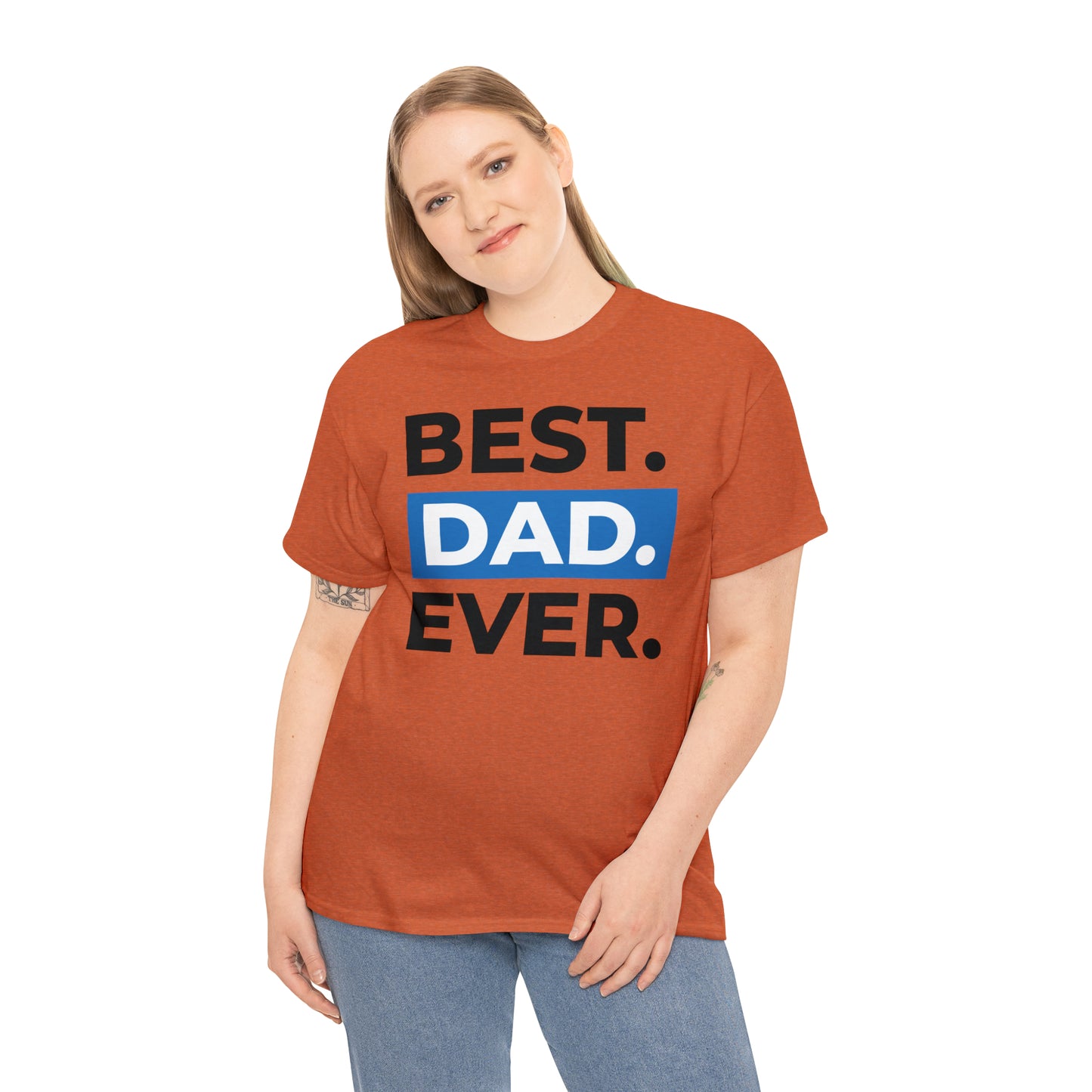 Best Dad Ever Cotton Tee