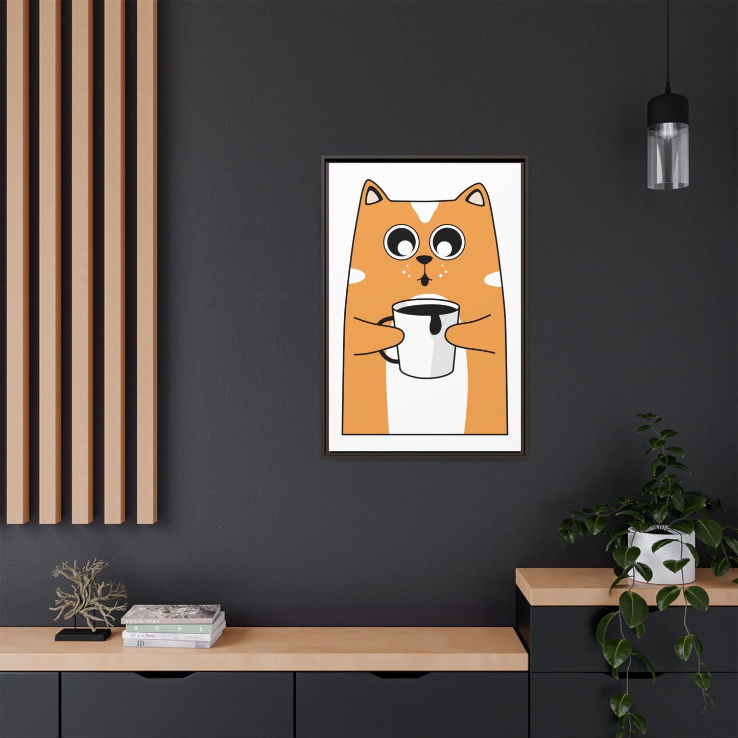 Matte Canvas, Framed (Multi-color) - TI-64772