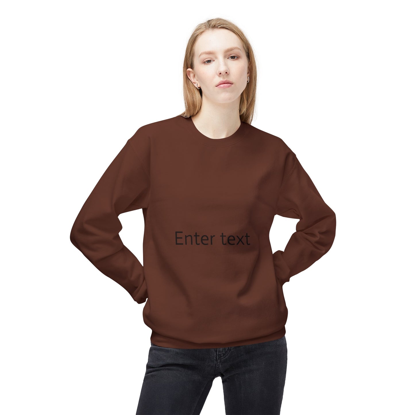 Unisex Midweight Fleece Crewneck Sweatshirt