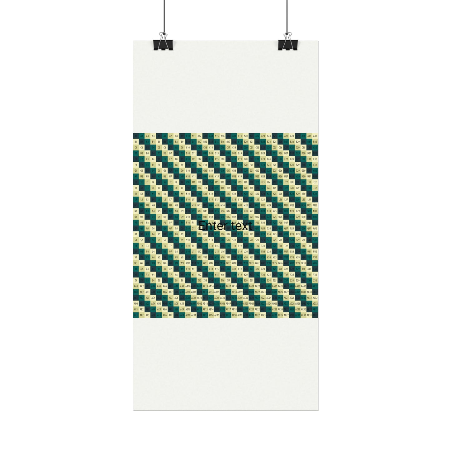 Textured Watercolor Matte Posters