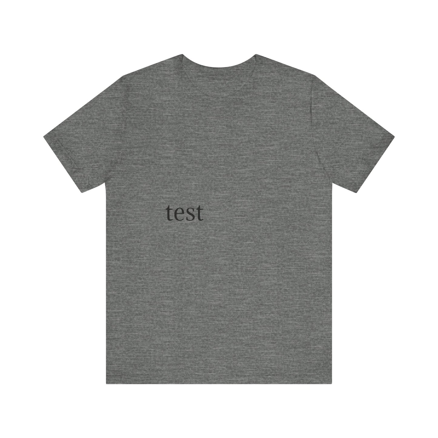 Minimalist Test Quote Unisex Tee - Casual Comfort for Everyday Wear